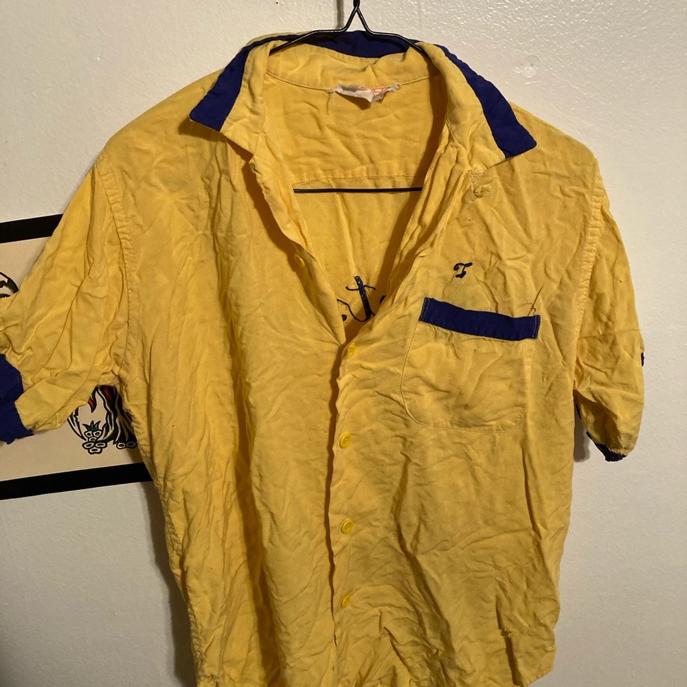Vintage authentic bowling Jersey